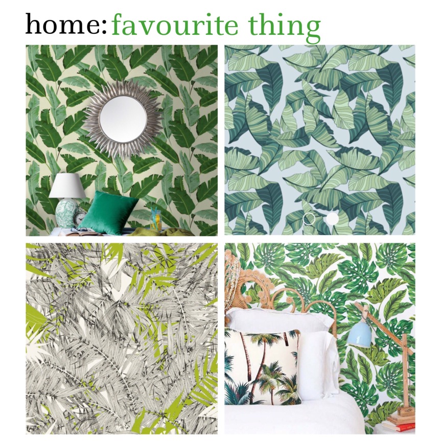 home: favourite thing [ leaf wallpaper ] 