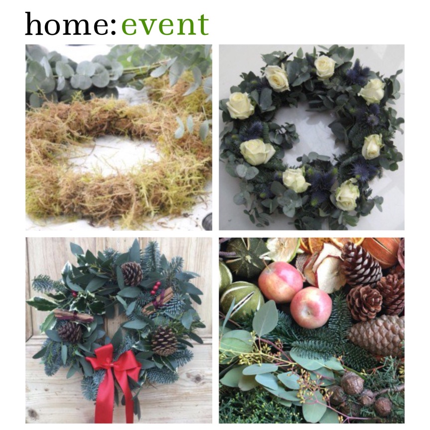 home: event [ wreath making ] 