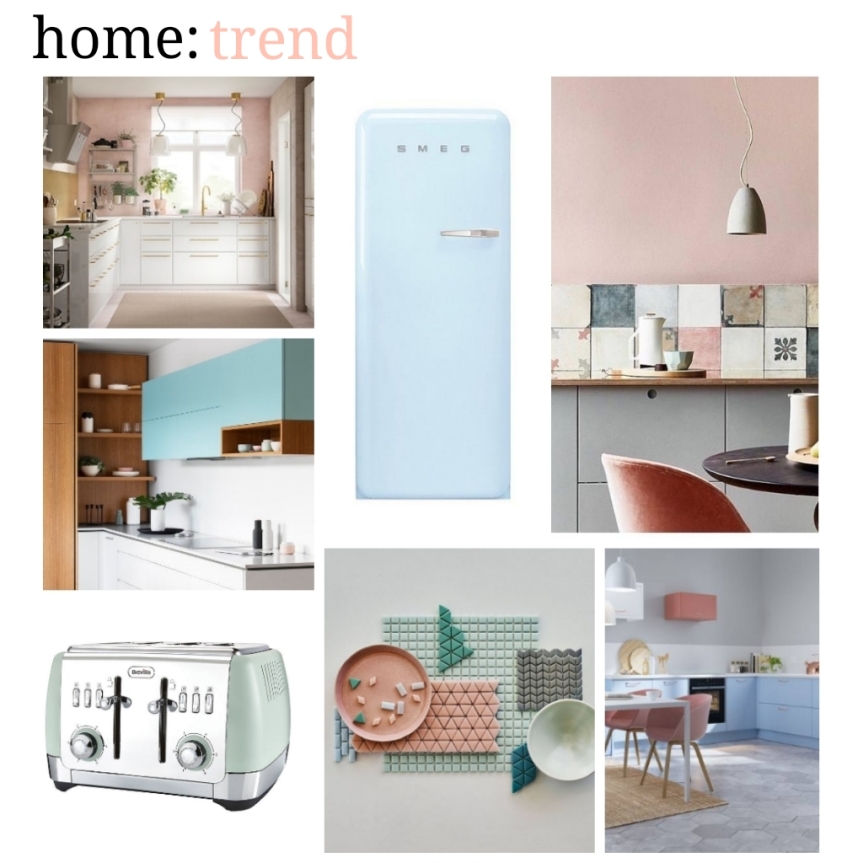 home: trend [ pastel kitchen ]